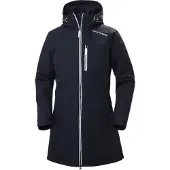 Helly Hansen Long Belfast vinterjakke, dame, mørkeblå