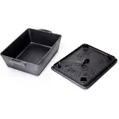 Petromax Loaf Pan K8 med låg, Brødform, sort