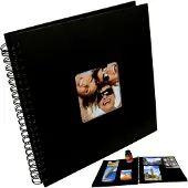 Walther design Sjovt 50-siders Spiralfotoalbum 30x30