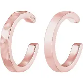 Elli Øreringe rosa guld