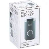 Black & Decker BLACK+DECKER BXCG150E - Kaffemølle - 60 ml - 150 W - sort