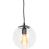 QAZQA Moderne pendellampe transparent 20 cm - Pallon