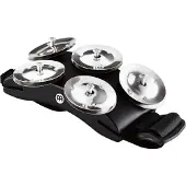 Meinl percussion cft5-bk cajon fod tamburin med st?l jingler sort