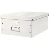 Leitz Opbevaringsboks Click & Store WOW Large Hvid