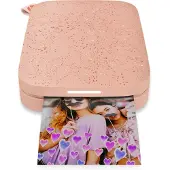 HP Sprocket bærbar fotoprinter Instant Photo Printer pink