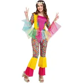 MOM Hippiekvindekostume
