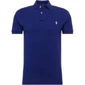 Ralph Lauren Polo Ralph Laurentil mænd. 710795080013 Slim fit pique polo shirt blå (XXL), Casual, Bomuld, Korte ærmer