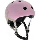 Scoot & Ride Cykelhjelm - Rose - - 45-51 cm - Cykelhjelm