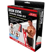 Iron gym Modstandsbånd Sæt 3 stk