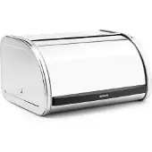 Brabantia Roll Top brødkasse medium brilliant steel