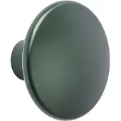 Muuto The Dots tøjknage metal 5 cm Dark green