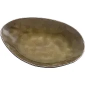 Serax Pure oval tallerken small Green