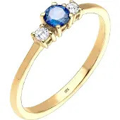 Elli Ring safir / guld