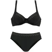 LASCANA Bikini sort
