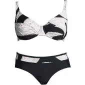 LASCANA Bikini sort / hvid