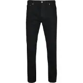Levi's Levi'stil mænd. 00501-0165 Jeans 501 Original sort (36/32), Casual, Bomuld, Denim, Bæredygtig
