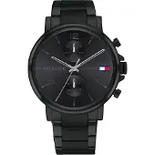Tommy Hilfiger Multikleret Ur - - 1710414 - Rustfrit stål - Sort - Vandtæthed 5 ATM