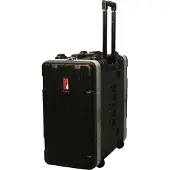 Gator GRR-4L Lockable Moulded Rolling Rack Case 4U