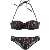 Buffalo Bikini blandingsfarvet / sort