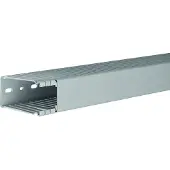 Hager BA68004007030B, Kabelkanal, Grå, PVC, V0, 47 mm, 2000 mm