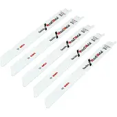 Bosch flexible for Wood and Metal S 1122 HF - Savklinge - for paller, træ med søm, plademetal, rør, profiler - 5 stykker - længde: 225 mm