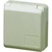 MENNEKES 4120, 5P, Skruer, Beige, IP44, 400 V, 32 A