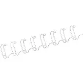 Fellowes Spiralrygge 3:1 wire 14mm hvid A4 101-130ark (100 stk.)