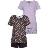 Vivance Shorty lilla / lys pink / sort