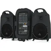 Behringer Europort PPA2000BT 8-Kanals Transportabelt PA System