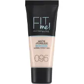 Maybelline Fit Me Matt+Poreless Flydende foundation 30 ml Nr. 95 - Fair Porcelain