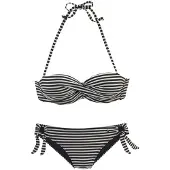 s.Oliver Bikini sort / hvid