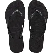 Havaianas - Sandaler og klipklapper dame - Slim Flatform Black til Unisex - Størrelse 37 - 38 - Sort