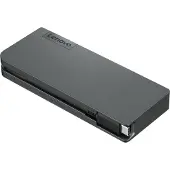 Lenovo USB-C Dual Display Travel Dock - Dual 4K 60 Hz - 100W PD