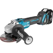 Makita DGA504RTJ - Vinkelkværn - ledningfri - 125 mm - 2 batterier - 18 V