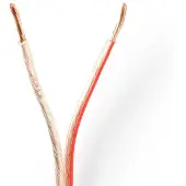 Nedis Cagw2500tr1000 Cca Højttalerkabel 2x 2.5 Mm 100 M