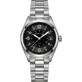 Hamilton Herreur H68551933 Khaki Sort/Stål Ø40 mm