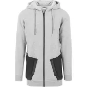 Urban Classics Long Pead Zip Sweatshirt