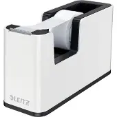 Adlibris Tapedispenser WOW Dual Hvit/Sort