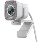 Logitech StreamCam - Webkamera - farve - 1920 x 1080 - 1080p - audio - USB-C 3.1 Gen 1 - MJPEG, YUY2 - WHITE