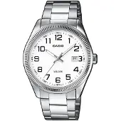 Casio Dameur LTP-1302PD-7BVEF Collection Hvid/Stål Ø30.2 mm
