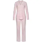 Vivance Pyjamas 'Dreams' lys pink / hvid