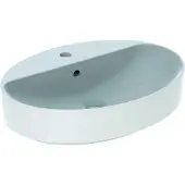 Geberit variform vask bordst. oval 60x45cm kt