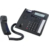 AGFEO T 18, Analog telefon, Højttalertelefon, 99 entries, Sort