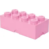 LEGO Storage Brick 8, Opbevaringsboks, Rose, Monokromatisk, Rektangulær, Polypropylen (PP), 500 mm