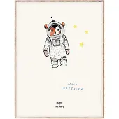 MADO Space Traveller plakat 30x40 cm