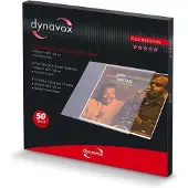 Dynavox 207591, Indersleeve til plade, Transparent, Polyethylen, 50 stk