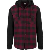 Urban Classics Skjorte merlot / sort