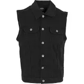 Urban Classics Vest black denim