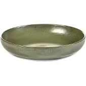Serax Surface dyb tallerken 16 cm Camogreen