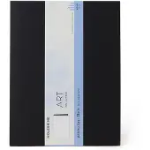 Moleskine blok akvarel XL (19x25 cm) 20 sider sort